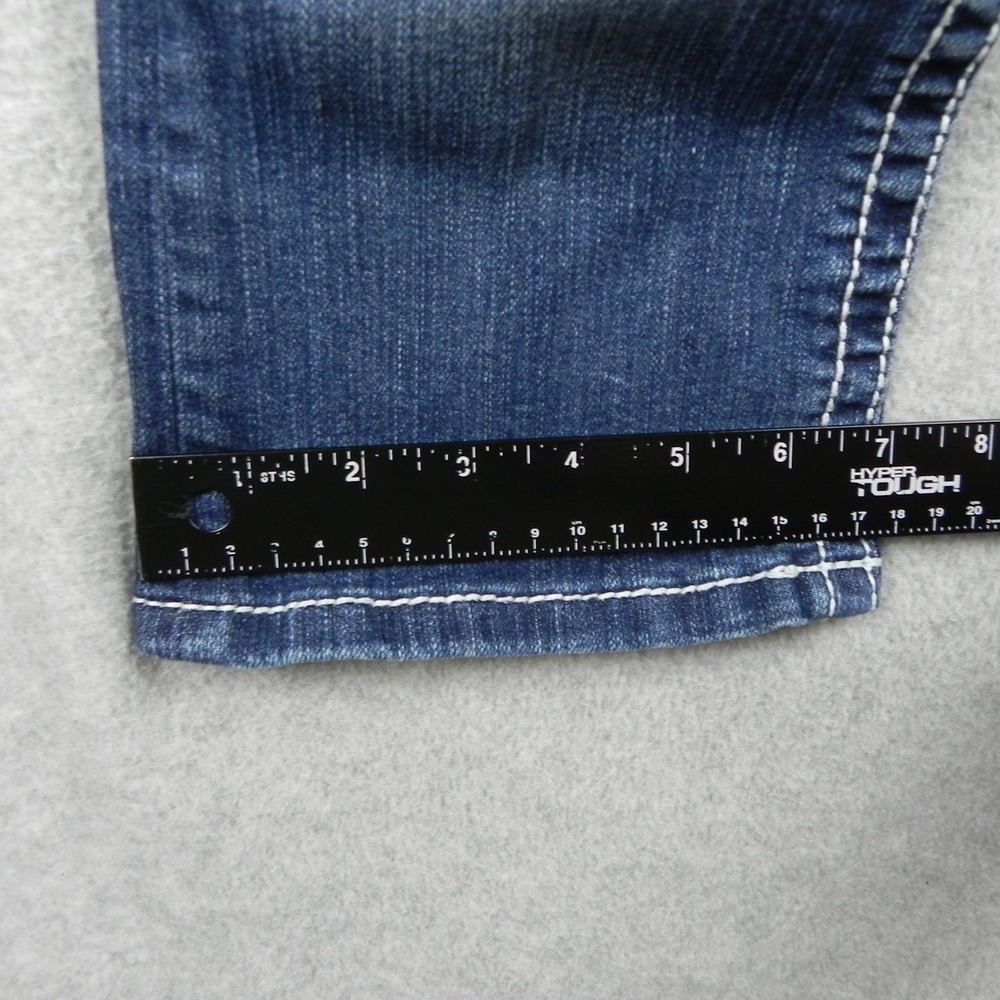 BKE Buckle Jeans Womens 29 Sabrina Cropped 5-Pocket Stretch Flex Denim Blue - Picture 9 of 11